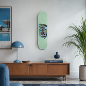Camel 1 - skate decorativo ilustrado de pared