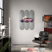 DMC - skate decorativo cine y series de pared vista 3