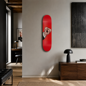 Hey You! - skate decorativo ilustrado de pared