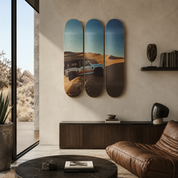 Defender 90 - skate decorativo paisaje de pared