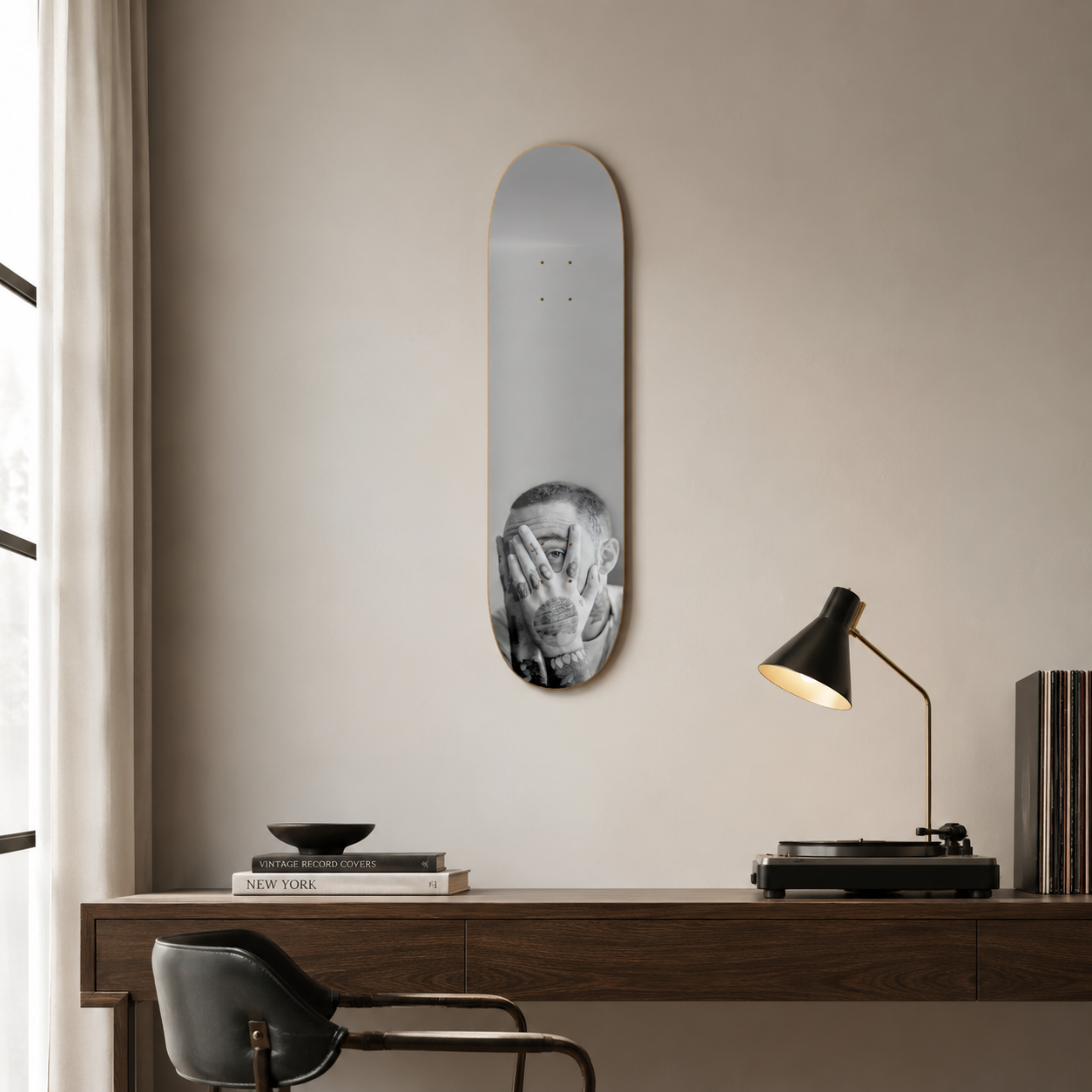 Mac - skate decorativo cine y series de pared
