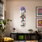El Dorian 5 - arte mural en skate de pared