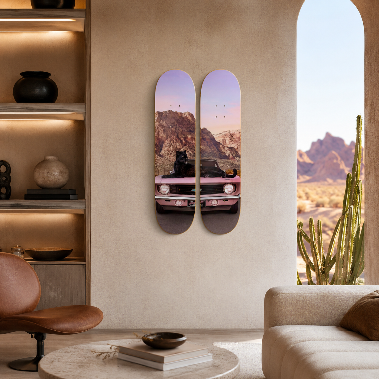 Chevy Panther - skate decorativo música de pared