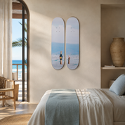 Cheers - skate decorativo ilustrado de pared