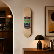 Brown Campbells - Campbell pop art en tabla de skate decorativa
