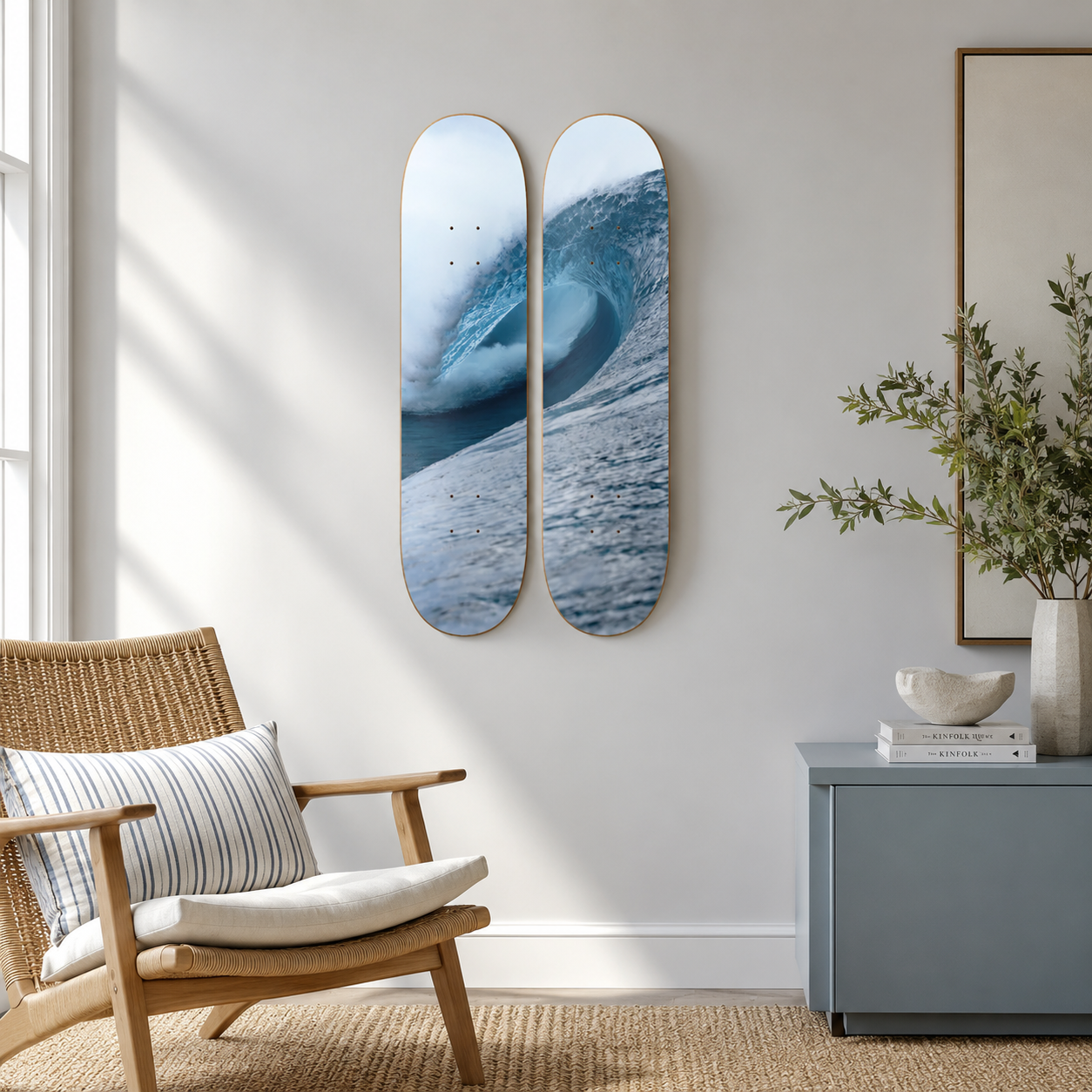 The Room - skate decorativo paisaje de pared