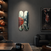 Basket - skate decorativo paisaje de pared