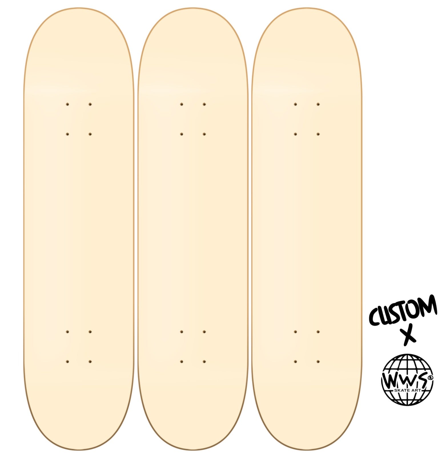 Personalizado 3 Deck