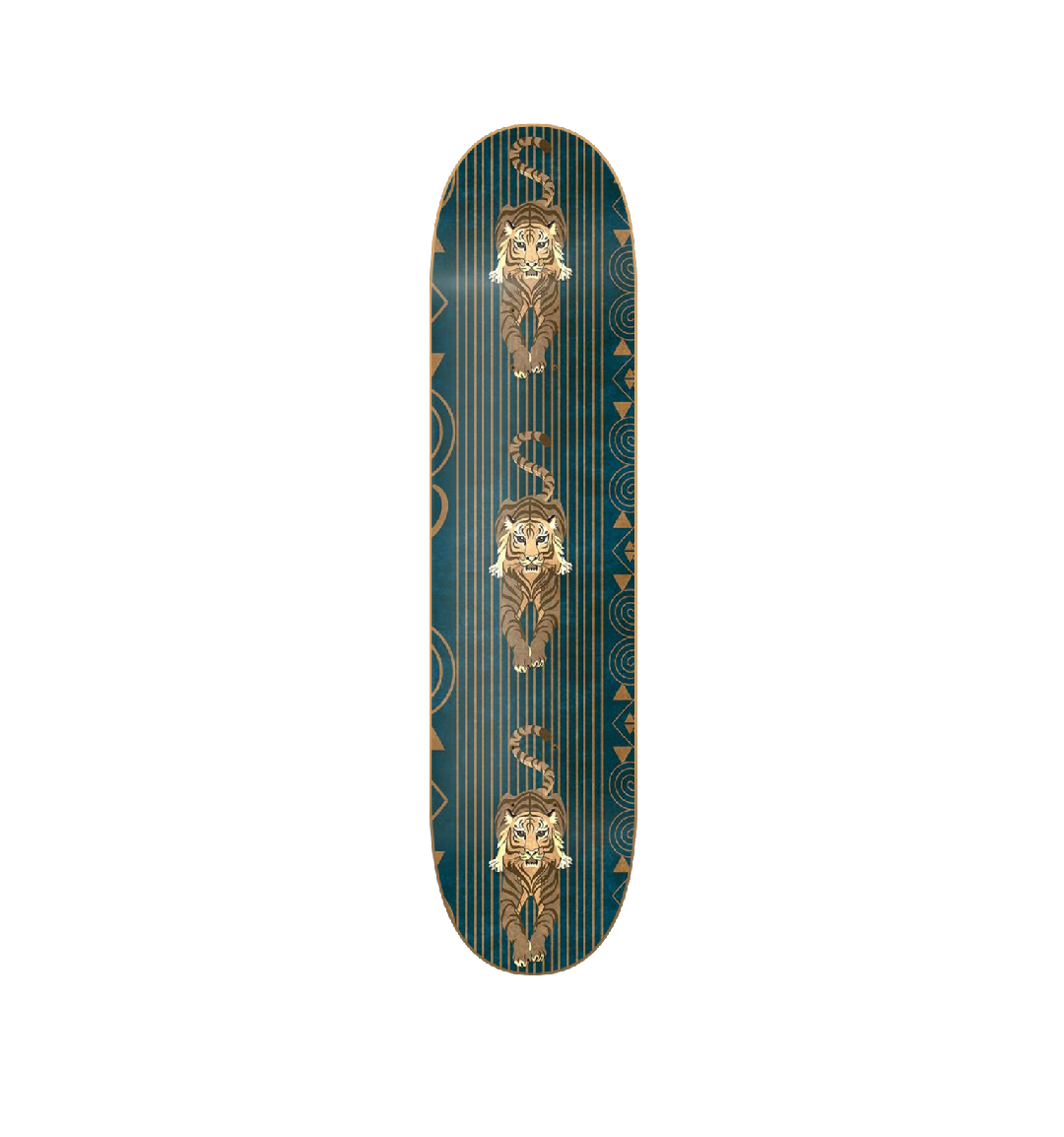 3 Tiger - skate decorativo animales de pared vista 2