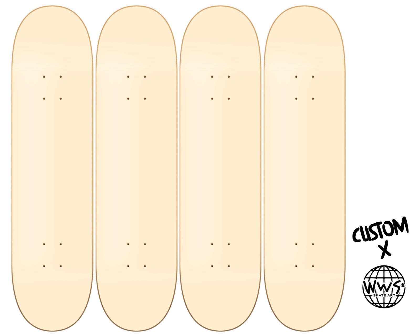 Personalizado 4 Deck
