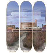 Desert university Square - Francisco Torrealba - obra de Francisco Torrealba en skate decorativo vista 2