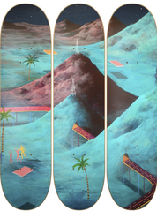 Jupiter - Matias Santa Maria - obra de Matías Santa María en skate decorativo vista 2