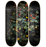 Variación Capuchinas II - Denise Buckel - obra de Denise Buckel en skate decorativo vista 2