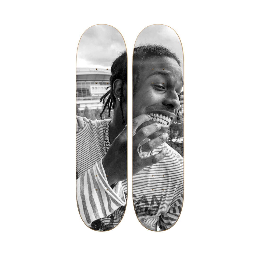 A$ap Rocky - skate decorativo música de pared vista 2