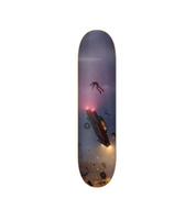 Abduction - ovni abducción en tabla de skate decorativa