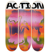 Action - skate decorativo diseño de pared vista 2