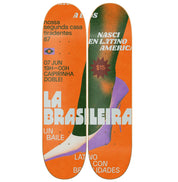 Baile x 15 - skate decorativo diseño de pared vista 2