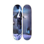 Bad Dreams - skate decorativo ilustrado de pared