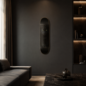 Black Phanter - skate decorativo animales de pared