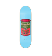 Blue Campbells - Campbell pop art en tabla de skate decorativa vista 2
