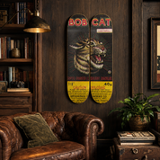 Bob Cat - skate decorativo diseño de pared