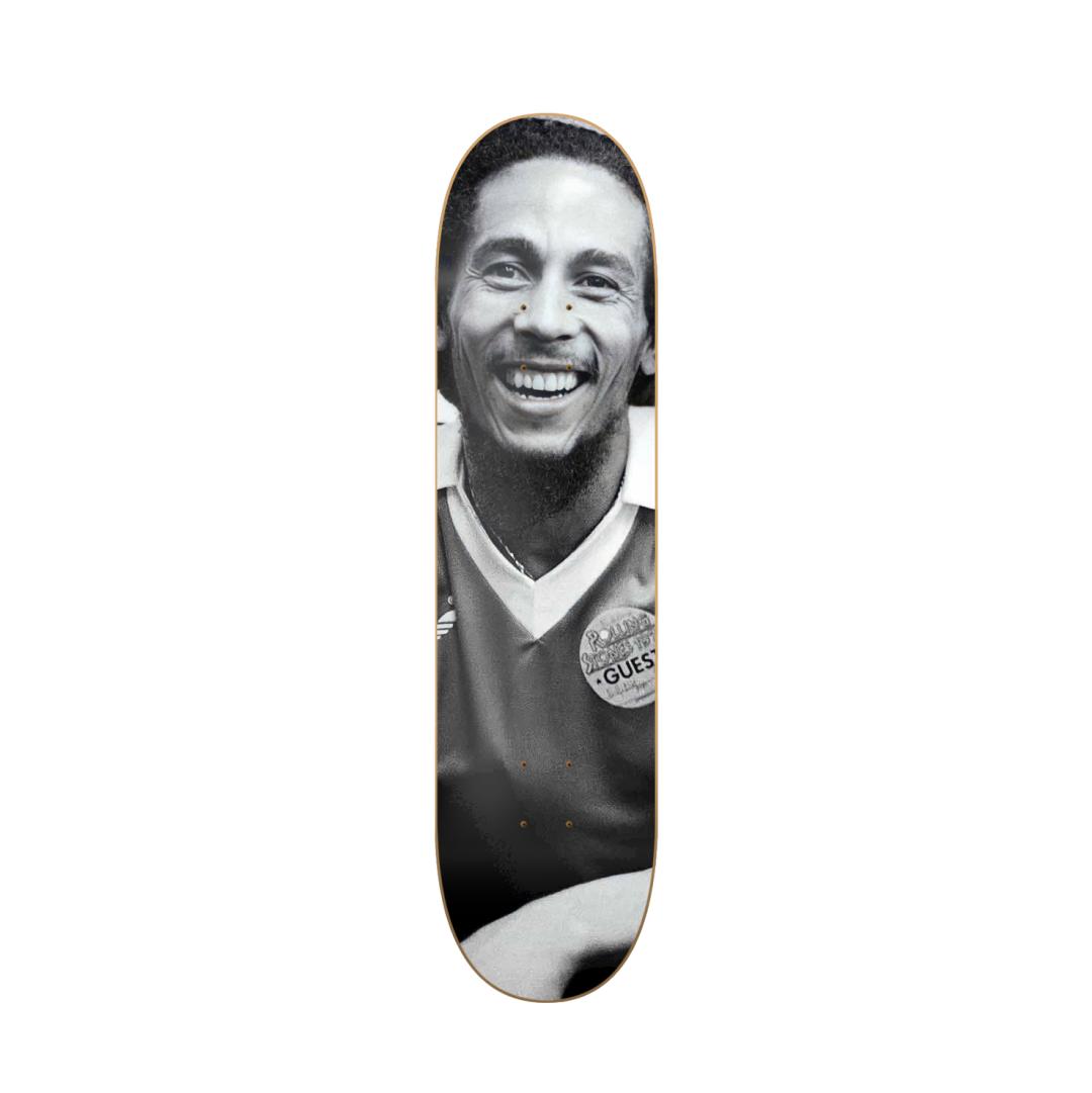 Bob - Marley reggae en tabla de skate decorativa