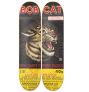 Bob Cat - skate decorativo diseño de pared vista 2