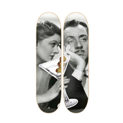 Bond - skate decorativo ilustrado de pared vista 2