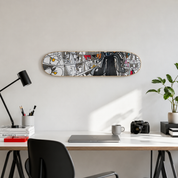 Bororo - arte mural en skate de pared
