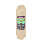 Brown Campbells - Campbell pop art en tabla de skate decorativa vista 2