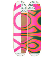 Chios - skate decorativo diseño de pared vista 2