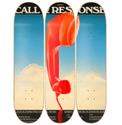 Call & Response - skate decorativo diseño de pared vista 2