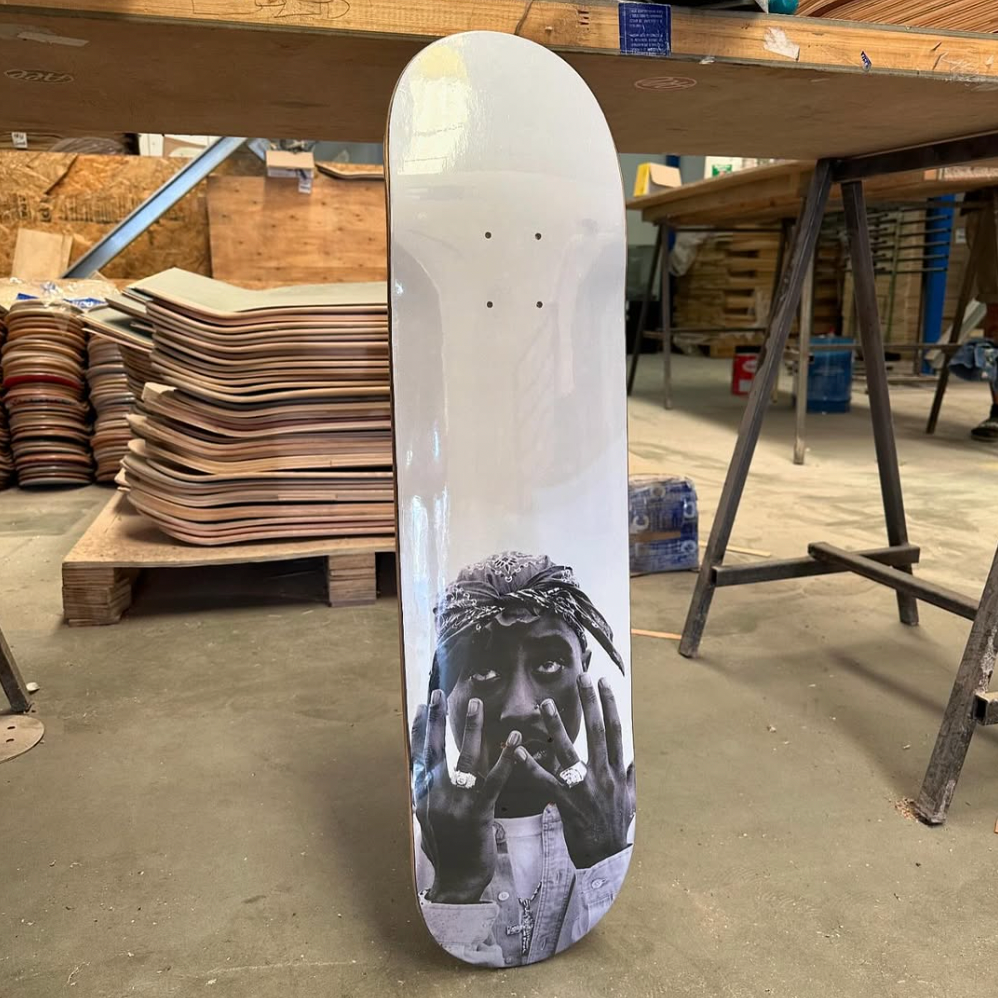 2Pac - skate decorativo música en tabla de skate decorativa