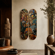 Chaos 2 - arte mural en skate de pared