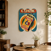 Cock - skate decorativo diseño de pared