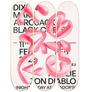 Dixon - skate decorativo diseño de pared vista 2