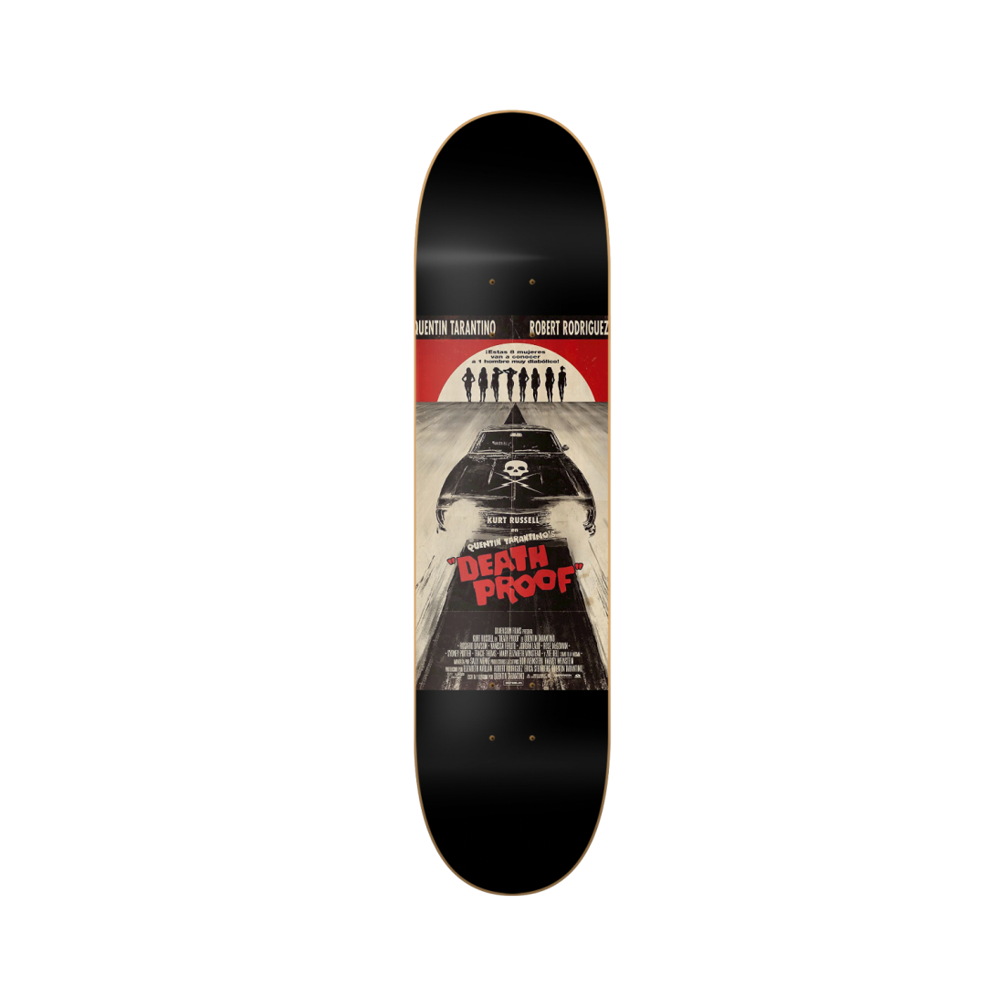Death Proof - skate decorativo cine y series en tabla de skate decorativa vista 2