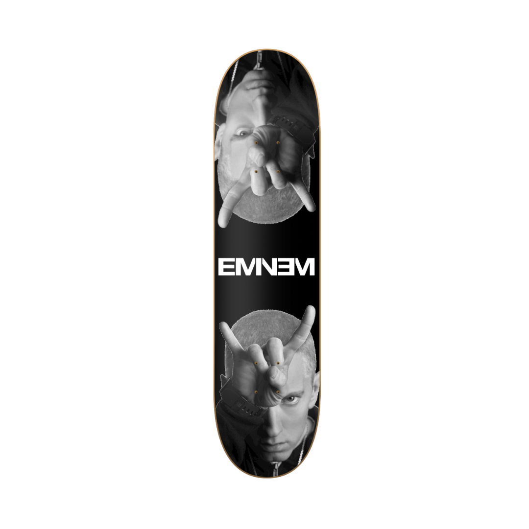 Eminem Devil - Eminem en tabla de skate decorativa
