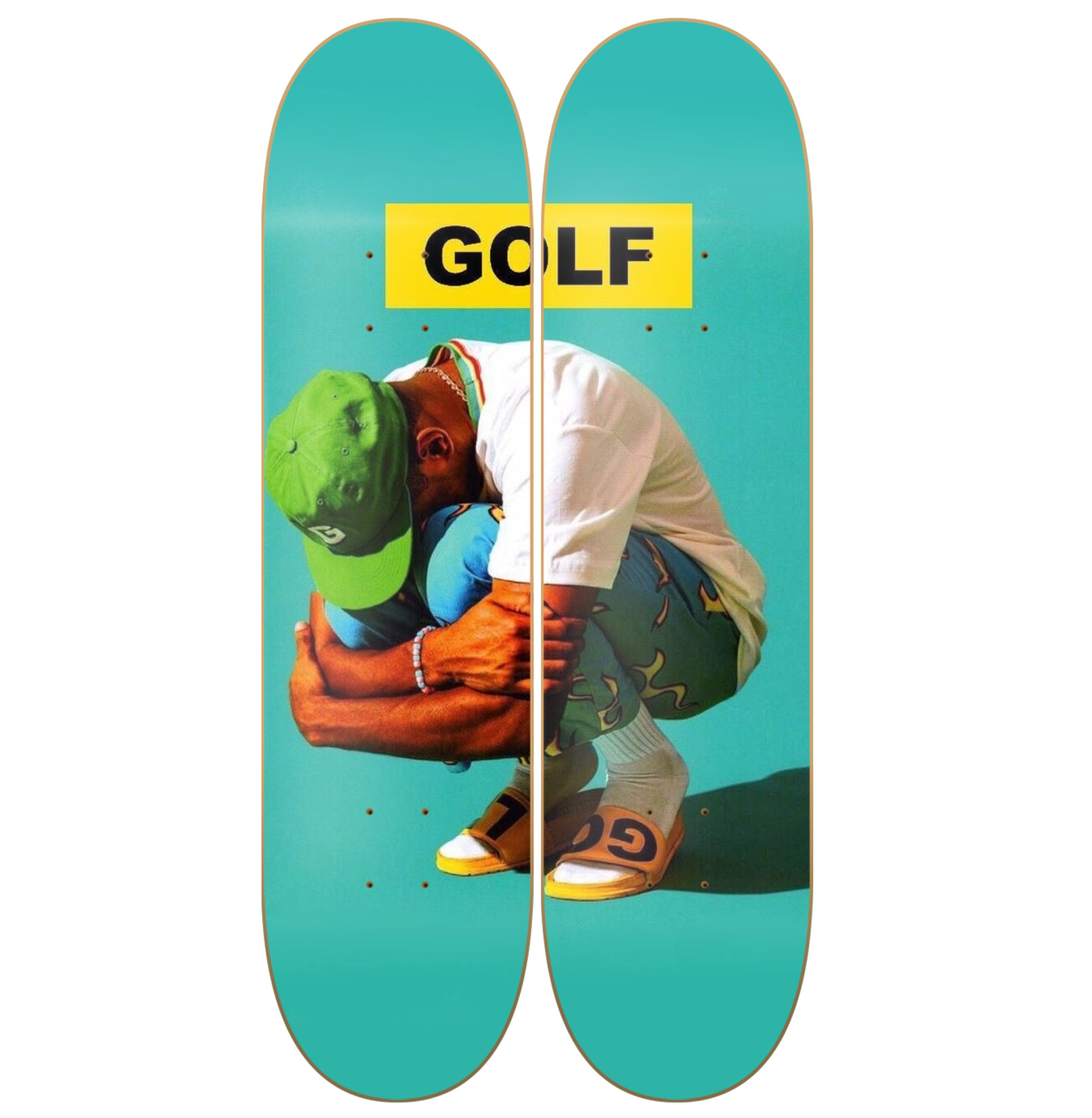 Golf - skate decorativo diseño de pared vista 2