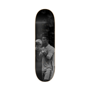 CR Gold Ball - Cristiano Ronaldo Balón de Oro en tabla de skate decorativa