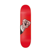 Hey You! - skate decorativo ilustrado de pared vista 2
