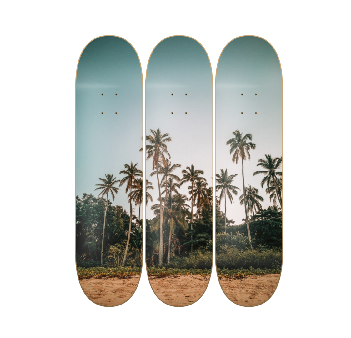 Island - skate decorativo paisaje de pared vista 2