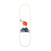 Japo Mountain - montaña japonesa en tabla de skate decorativa vista 2