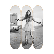 Kate Roller - cine y cultura pop en tabla de skate decorativa vista 2