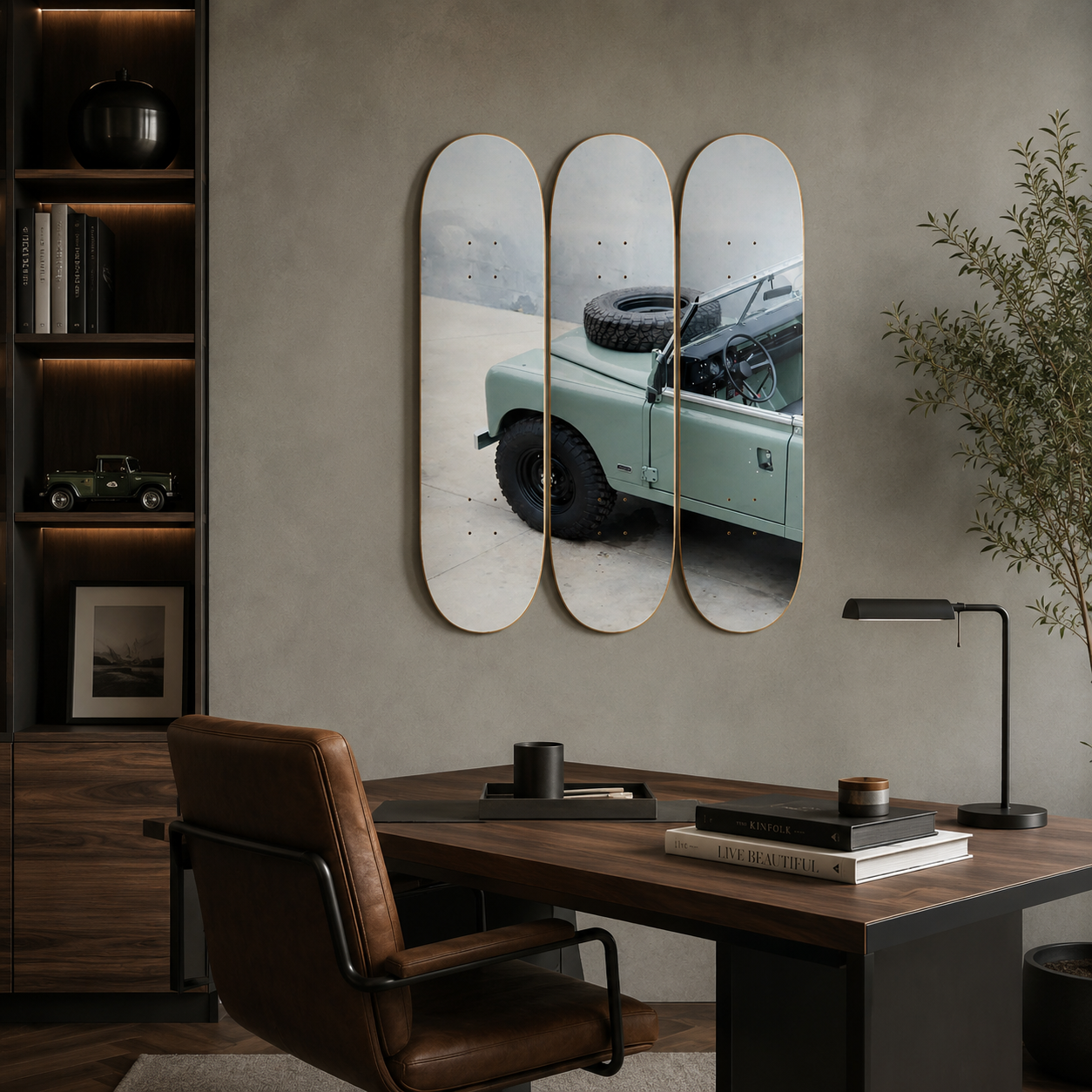 Landy - skate decorativo paisaje de pared