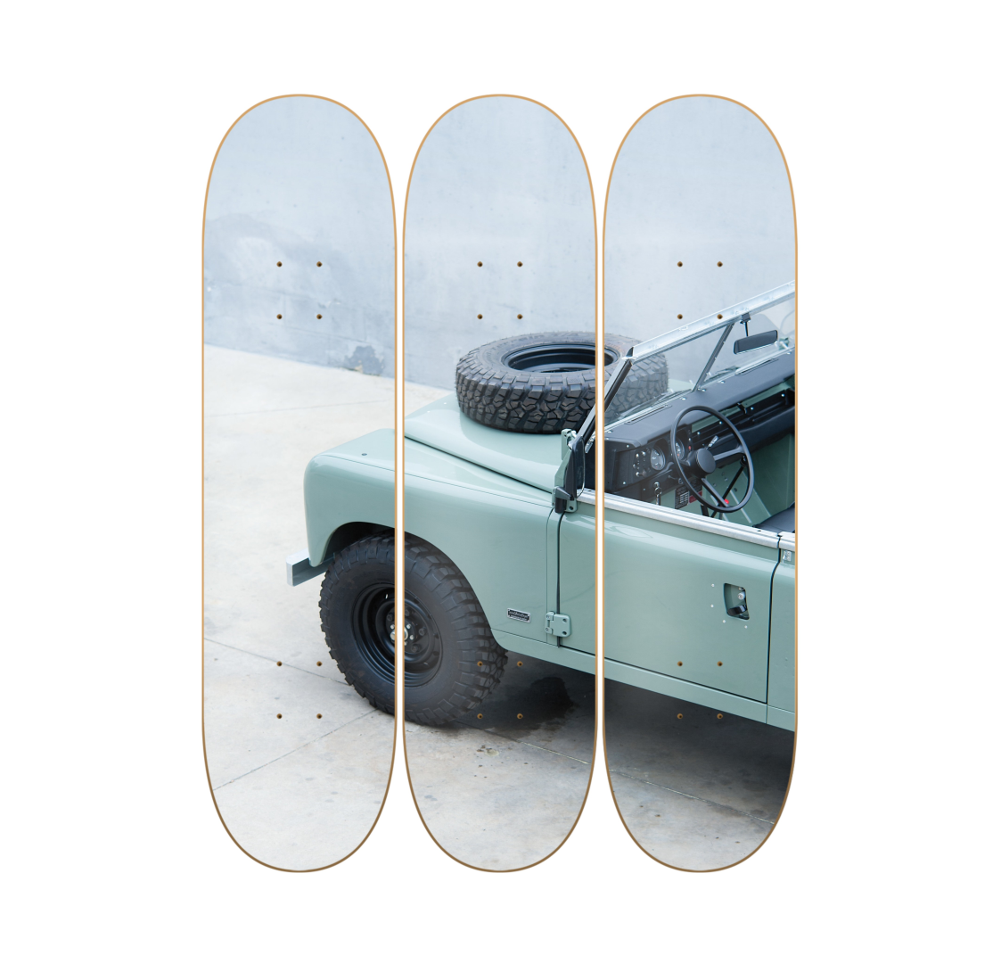 Landy - skate decorativo paisaje de pared vista 2