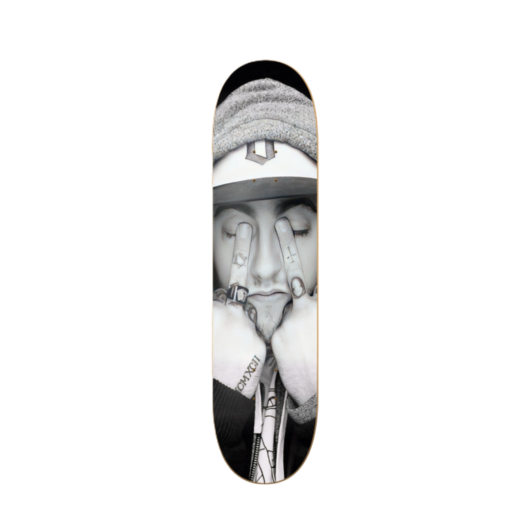 Mac M - skate decorativo música de pared vista 2