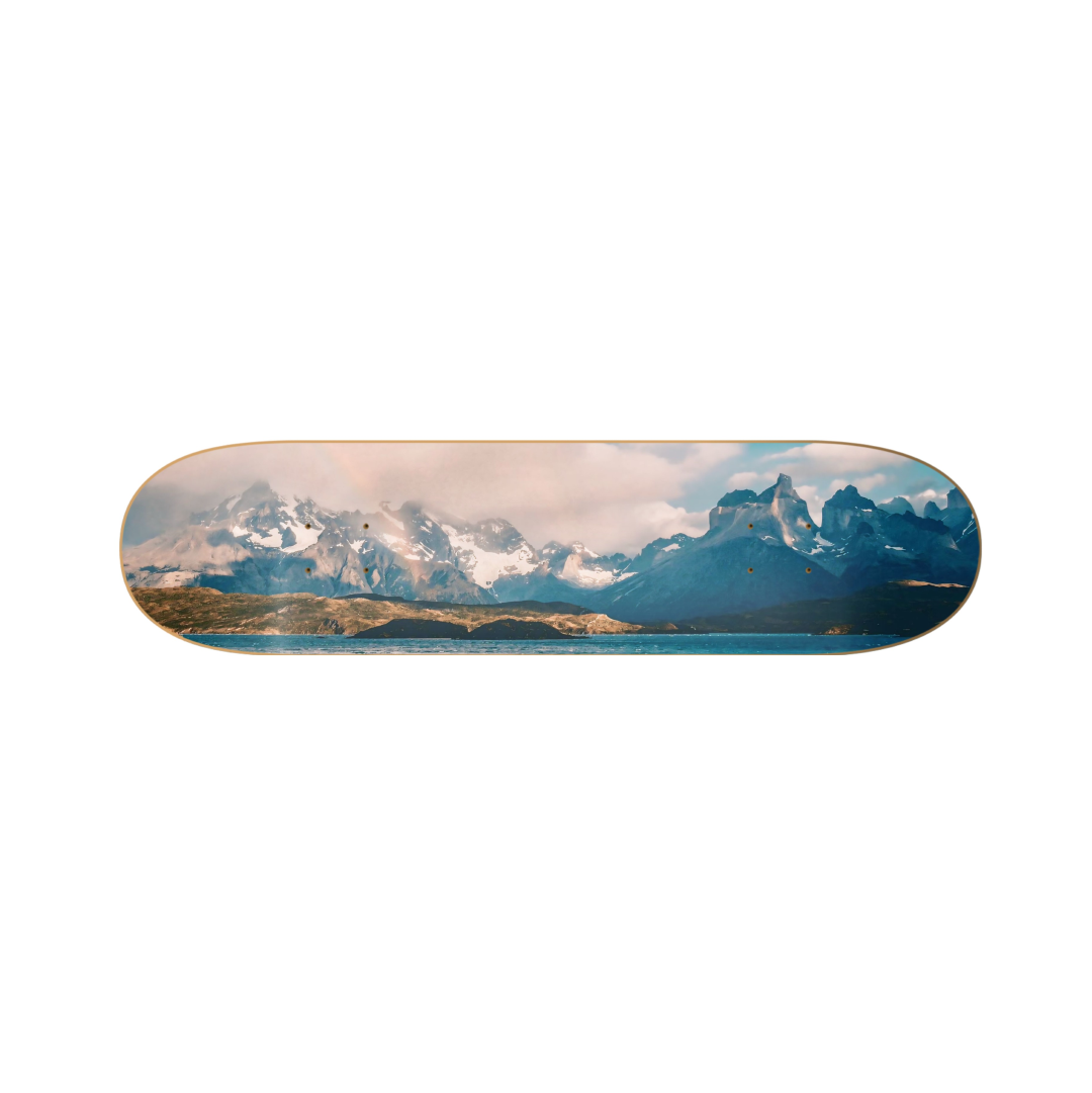 Natales - skate decorativo paisaje de pared vista 2