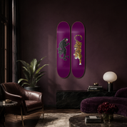 Panter Tiger - skate decorativo animales de pared
