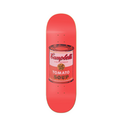 Red Campbell - Campbell pop art en tabla de skate decorativa vista 2